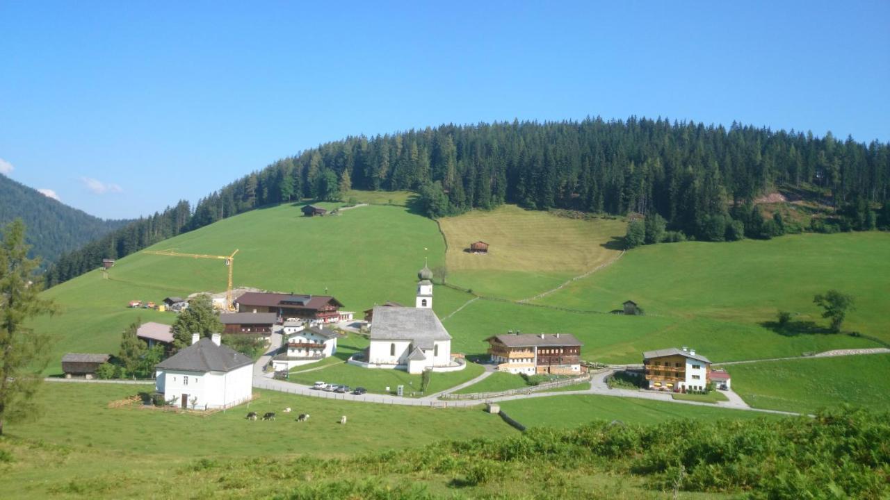 Berggasthof Schatzbergalm Thierbach Exterior photo